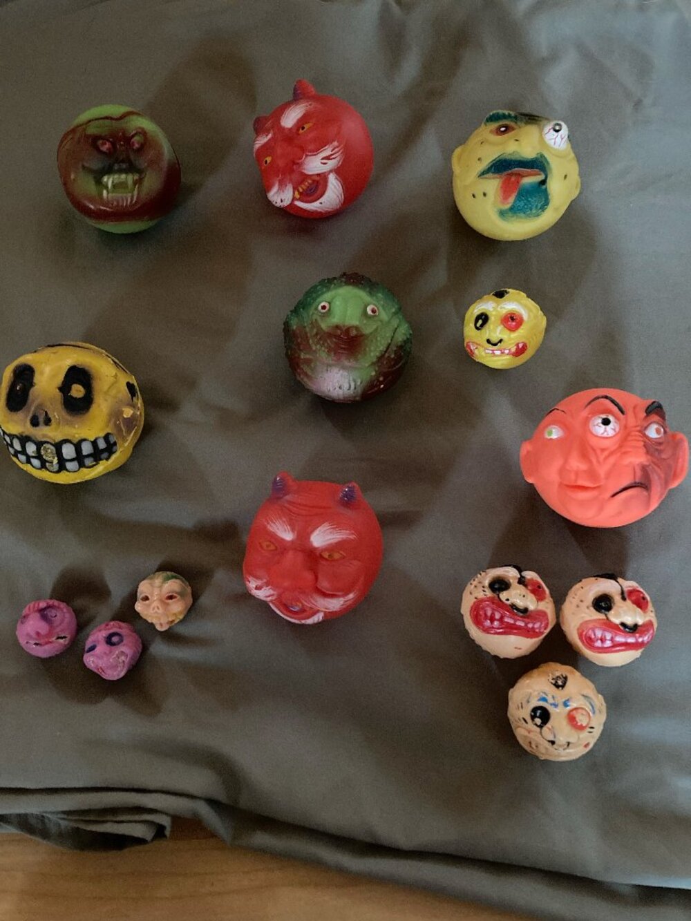 LOT - Various Vintage Madballs and bootleg/knock-offs